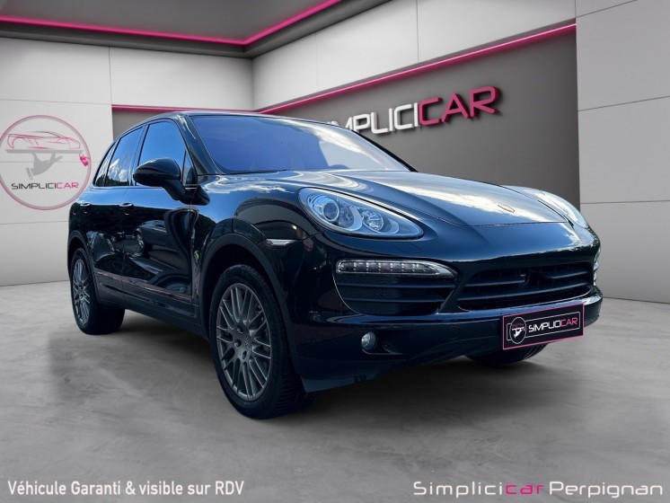 Porsche cayenne 4.8 v8 400ch s carplay caméra de recul toit ouvrant cuir boîte de transfert neuve entretient porsche......