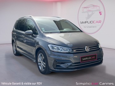 Volkswagen touran 1.4 tsi 150 bmt dsg7 7pl r-line occasion cannes (06) simplicicar simplicibike france