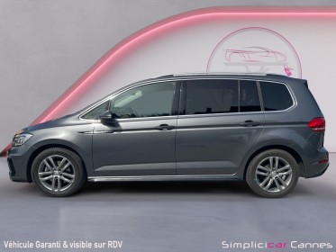 Volkswagen touran 1.4 tsi 150 bmt dsg7 7pl r-line occasion cannes (06) simplicicar simplicibike france