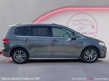 Volkswagen touran 1.4 tsi 150 bmt dsg7 7pl r-line occasion cannes (06) simplicicar simplicibike france