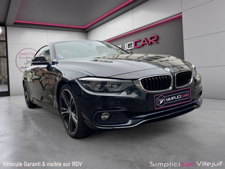 Bmw serie 4 cabriolet f33 lci 430i 252 ch bva8 m sport sièges electriques radar 360° jantes 18' full entretien bmw ......