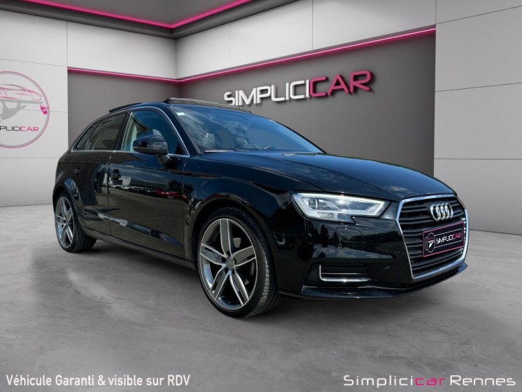 Audi a3 sportback 150 design luxe 1.4 tfsi cod s tronic 7 occasion simplicicar rennes simplicicar simplicibike france