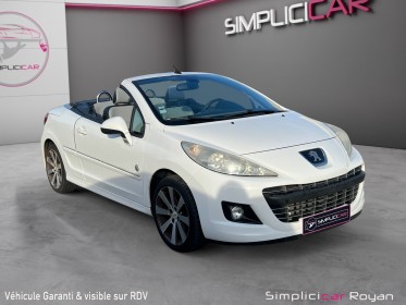 Peugeot 207 cc 1.6 hdi 112ch fap roland garros garantie 1 an occasion simplicicar royan simplicicar simplicibike france