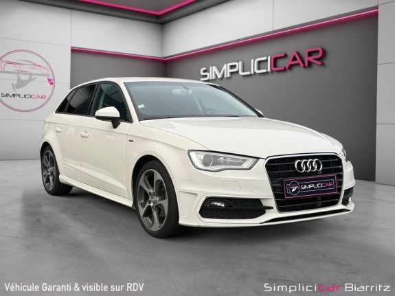 Audi a3 sportback 2.0 tdi 150 s line s tronic 6 occasion simplicicar biarritz  simplicicar simplicibike france