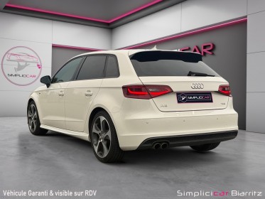 Audi a3 sportback 2.0 tdi 150 s line s tronic 6 occasion simplicicar biarritz  simplicicar simplicibike france