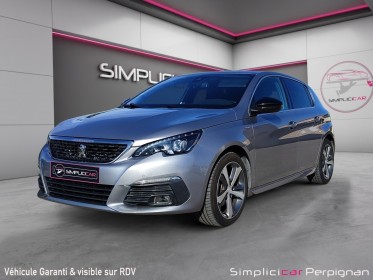 Peugeot 308 bluehdi 130ch gt line eat8 - caméra de recul -  gps - garantie 12 mois europe occasion simplicicar perpignan ...