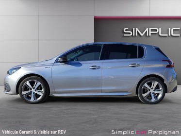 Peugeot 308 bluehdi 130ch gt line eat8 - caméra de recul -  gps - garantie 12 mois europe occasion simplicicar perpignan ...