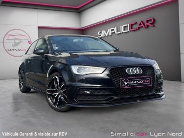 Audi a3 a3 1.4 tfsi cod 140 s line s tronic 7 occasion simplicicar lyon nord  simplicicar simplicibike france