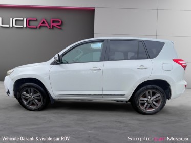 Toyota rav4 150 d-4d 4wd fap white edition par-choc av/ar refait pour la vente . occasion simplicicar meaux simplicicar...