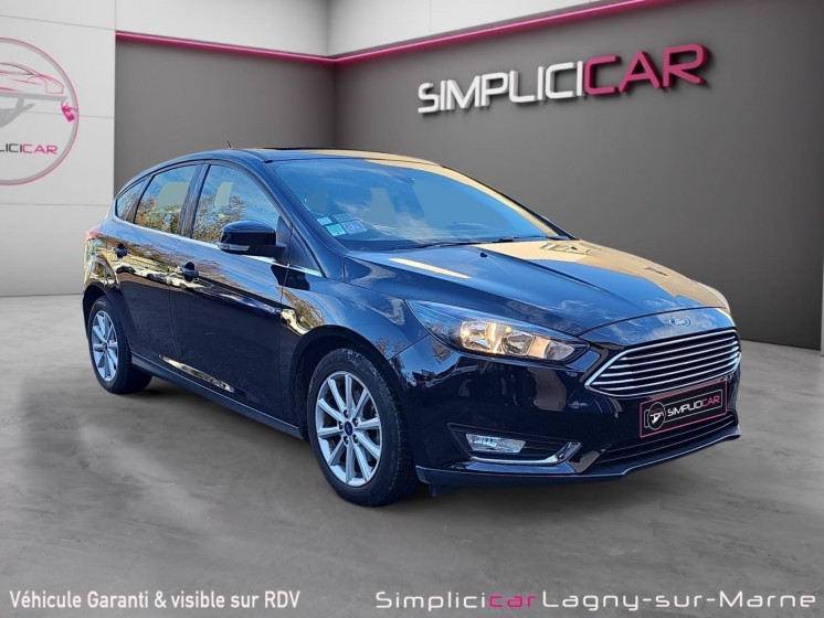 Ford focus 1.0 ecoboost 125 ss titanium occasion simplicicar lagny  simplicicar simplicibike france