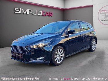 Ford focus 1.0 ecoboost 125 ss titanium occasion simplicicar lagny  simplicicar simplicibike france