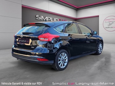 Ford focus 1.0 ecoboost 125 ss titanium occasion simplicicar lagny  simplicicar simplicibike france