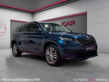 Skoda kodiaq 2.0 tdi 190 4x4 / laurin  klement / 7 places  / garantie 12 mois occasion simplicicar nancy simplicicar...