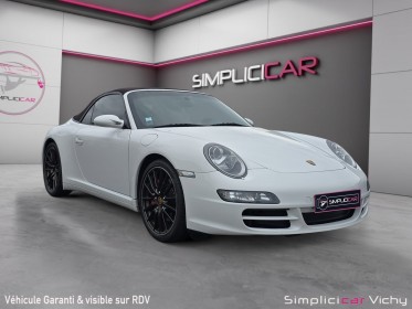 Porsche 911 carrera 4 cabriolet 997 s cabriolet 3.8i garantie 12 mois occasion simplicicar vichy simplicicar simplicibike...