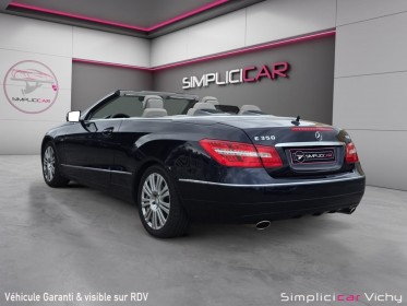 Mercedes classe e cabriolet 350 cdi 231 cv  blue efficiency executive a occasion simplicicar vichy simplicicar simplicibike...