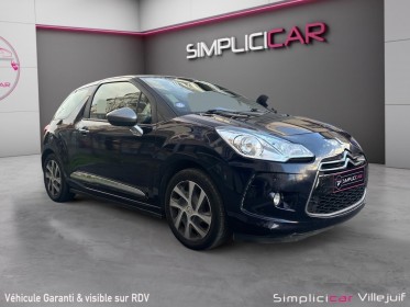 Ds ds 3 puretech 82 bvm chic full entretien citroën régulateur/limitateur de vitesse clim radio/cd  garantie 12 mois...