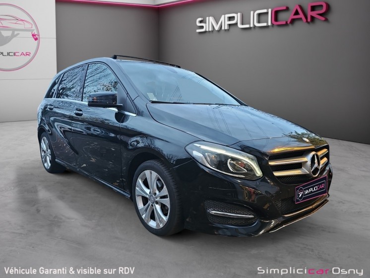 Mercedes classe b fascination 180 109 cv / toit ouvrant panoramique / caméra de recule occasion osny simplicicar...