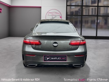 Mercedes classe e coupe 400 d 9g-tronic 4-matic amg line/ garantie 12 mois / toit ouvrant /burmester /siÈges Électrique...