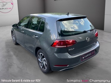 Volkswagen golf 1.4 tsi 125 ch dsg7 sound - carplay - camera occasion champigny-sur-marne (94) simplicicar simplicibike france