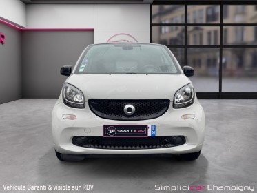 Smart fortwo coupe 71 ch passion - boite auto - couleur exclusive craie - gps occasion champigny-sur-marne (94) simplicicar...