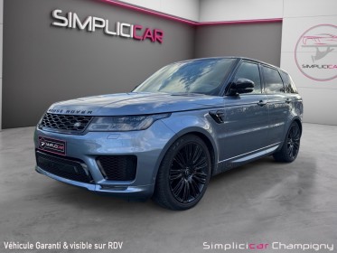 Land rover range rover sport sdv8 4.4l 339ch hse dynamic - toit ouvrant - sono meridian - pack carbone occasion...