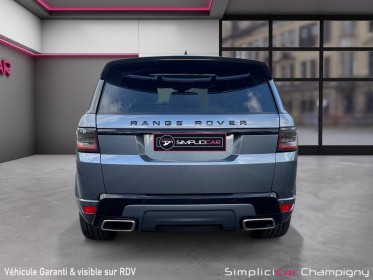 Land rover range rover sport sdv8 4.4l 339ch hse dynamic - toit ouvrant - sono meridian - pack carbone occasion...