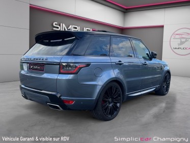 Land rover range rover sport sdv8 4.4l 339ch hse dynamic - toit ouvrant - sono meridian - pack carbone occasion...