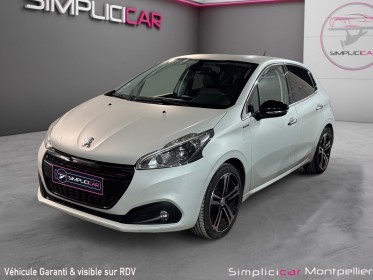 Peugeot 208 110 ch gt line carplay / blanc mat occasion montpellier (34) simplicicar simplicibike france