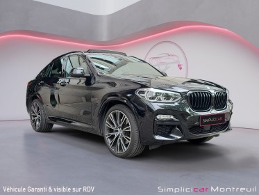 Bmw x4 g02 m40i 354ch bva8 full option occasion montreuil (porte de vincennes)(75) simplicicar simplicibike france