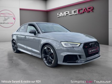 Audi rs3 berline 2.5 tfsi 400cv quattro s tronic 7 occasion toulouse (31) simplicicar simplicibike france