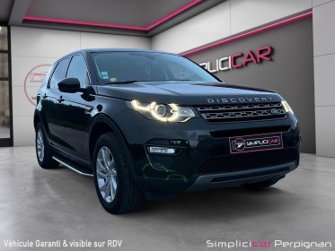 Land rover discovery sport marche pied, roue de secours, caméra de recul - garantie 12 mois occasion simplicicar perpignan ...