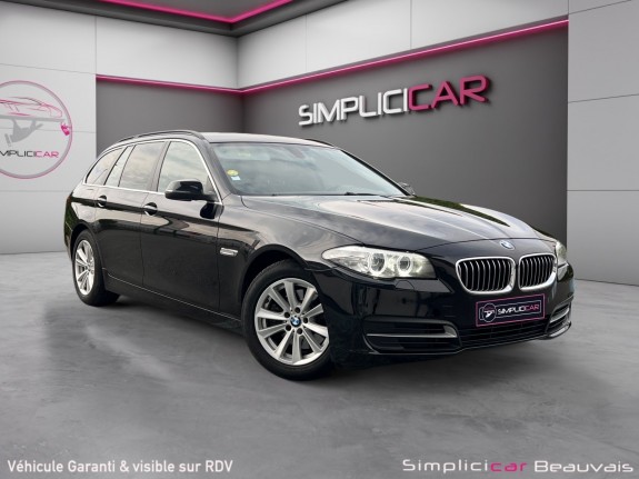 Bmw serie 5 touring f11 lci 518d 150 ch business a ou 236 euros par mois- garantie 12 mois occasion parc voitures beauvais...