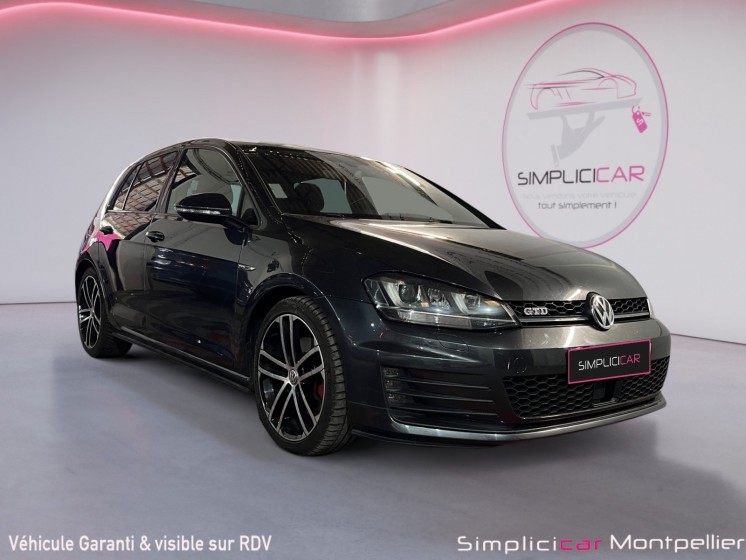 Volkswagen golf 2.0tdi 184ch dsg6 gtd sport and sound caméra de recul occasion montpellier (34) simplicicar simplicibike...