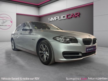 Bmw serie 5 f10 lci 518d 150 ch luxury toit ouvrant suivi bmw garantie 12 mois occasion montpellier (34) simplicicar...