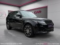 Land rover range rover sport v6 3.0l 258ch hse 7pl garantie 12 mois toit ouvrant cuir rouge sièges Électrique caméra...