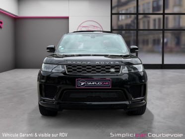 Land rover range rover sport v6 3.0l 258ch hse 7pl garantie 12 mois toit ouvrant cuir rouge sièges Électrique caméra...