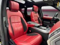 Land rover range rover sport v6 3.0l 258ch hse 7pl garantie 12 mois toit ouvrant cuir rouge sièges Électrique caméra...