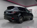 Land rover range rover sport v6 3.0l 258ch hse 7pl garantie 12 mois toit ouvrant cuir rouge sièges Électrique caméra...