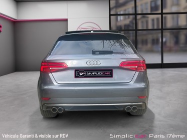 Audi a3 sportback 2.0 tfsi 190 s tronic 7 design garantie 12 mois occasion paris 17ème (75)(porte maillot) simplicicar...