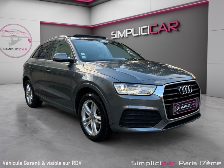 Audi q3 q3 1.4 tfsi cod 150 ch s tronic 6 s line/garantie 12 mois/toit ouvrant/siÈges chauffants - electriques/camÉra......