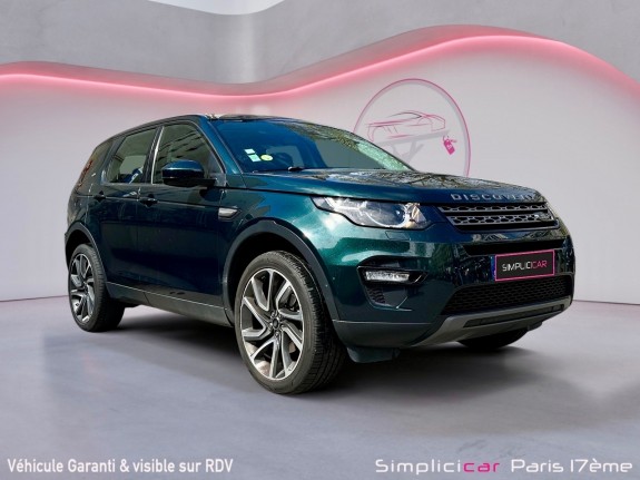 Land rover discovery sport 2.0 td4 16v 4x4 150 cv occasion paris 17ème (75)(porte maillot) simplicicar simplicibike france