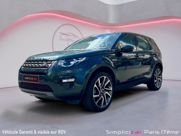 Land rover discovery sport 2.0 td4 16v 4x4 150 cv occasion paris 17ème (75)(porte maillot) simplicicar simplicibike france