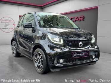 Smart fortwo coupe 82 ch electrique ba1 prime occasion paris 17ème (75)(porte maillot) simplicicar simplicibike france