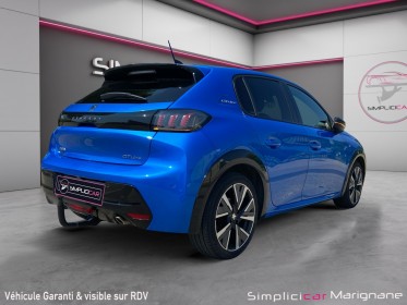 Peugeot 208 puretech 100 gt line distribution neuve/camera/carplay - garantie 12 mois - occasion simplicicar marignane ...