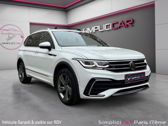 Volkswagen tiguan allspace 2.0 tdi 150ch dsg7 r-line/garantie constrcuteur/toit ouvrant panoramique/7 places/origine......