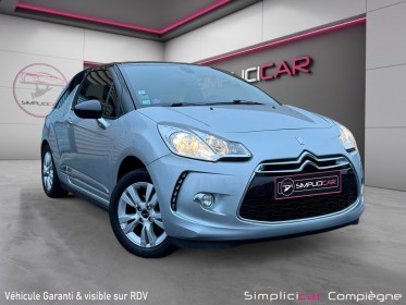 Citroen ds3 82 so chic - ct ok - distribution ok occasion simplicicar compiegne simplicicar simplicibike france