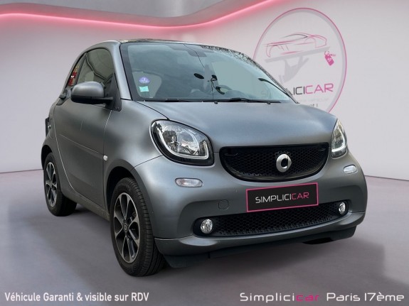 Smart fortwo coupe 0.9 90 ch ss ba6 prime occasion paris 17ème (75)(porte maillot) simplicicar simplicibike france