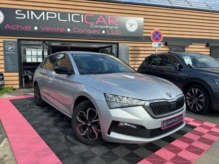 Skoda scala 1.0 tsi evo 110 ch dsg7 ambition occasion simplicicar compiegne simplicicar simplicibike france