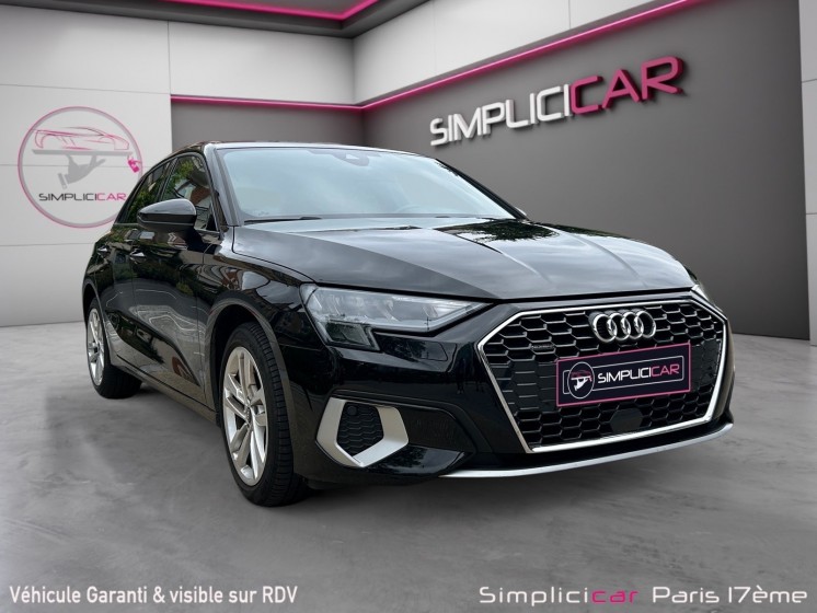 Audi a3 sportback 40 tfsi 190 s tronic 7 quattro s line/sièges chauffants/car play/garantie 12 mois occasion courbevoie...