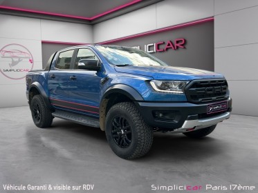 Ford ranger double cabine 2.0 ecoblue 213 bv10 raptor entretien ford,camera av/ar, sieges éléctriques/garantie 12 mois...